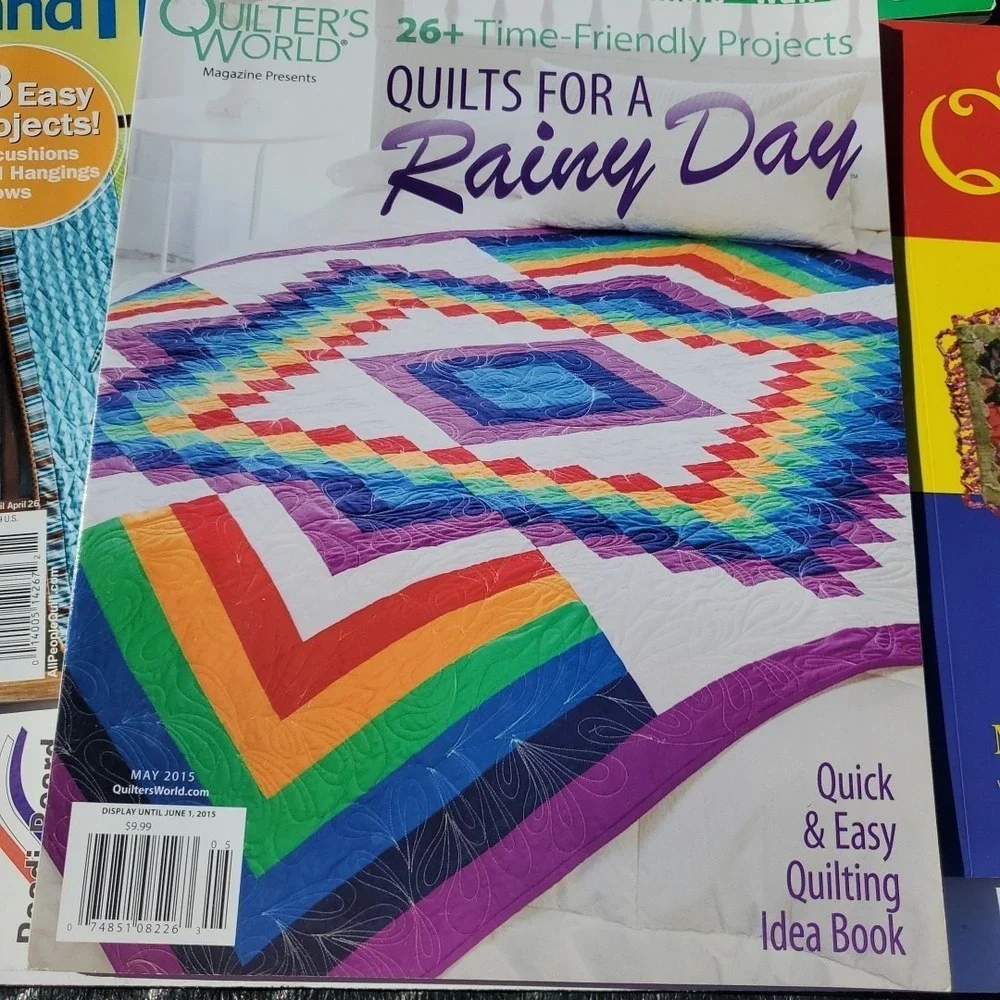 Sashiko Sourcebook Patterns Projects Inspirations‎ Briscoe Quilt Magazine lot 7